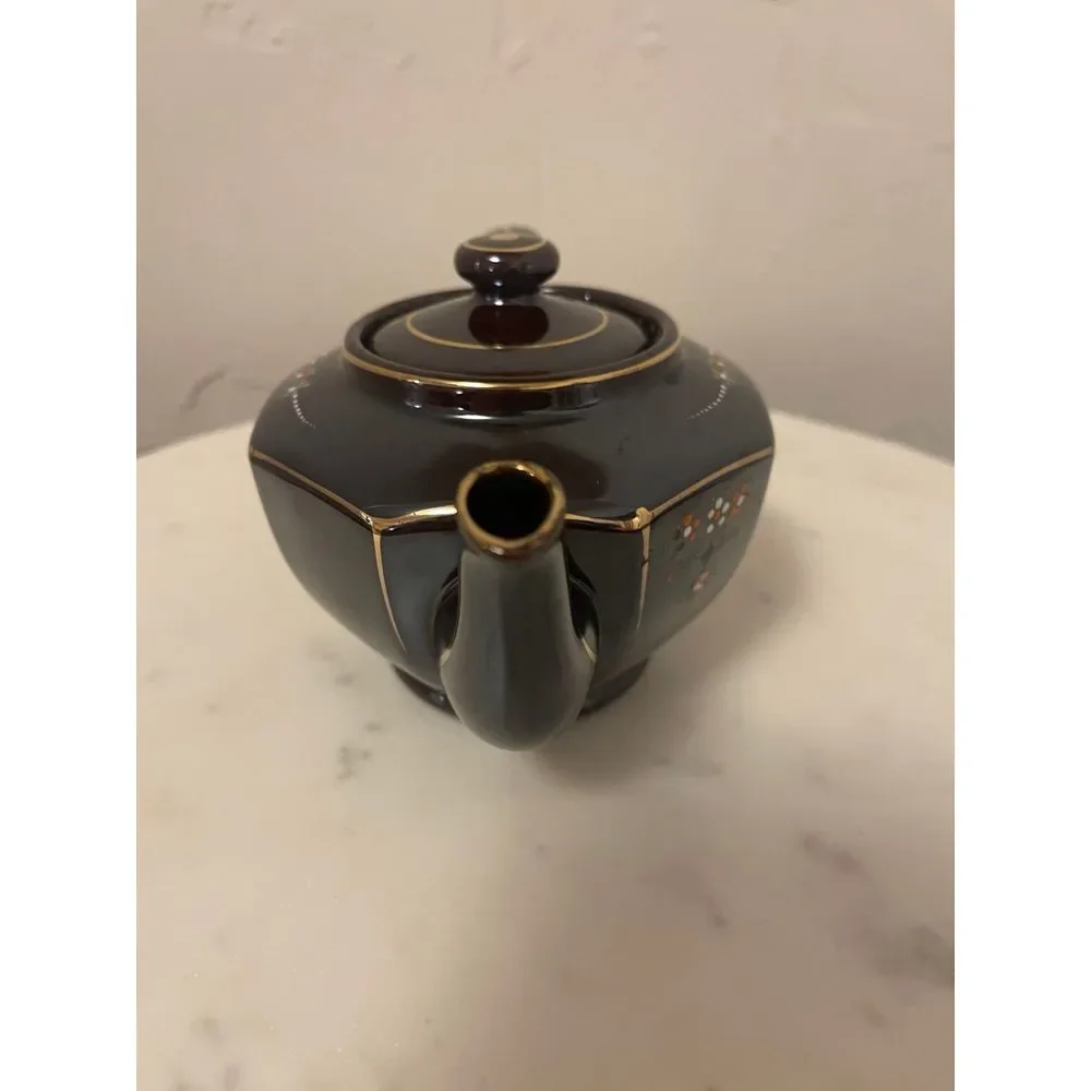 Vintage Japanese Floral‎ Teapot